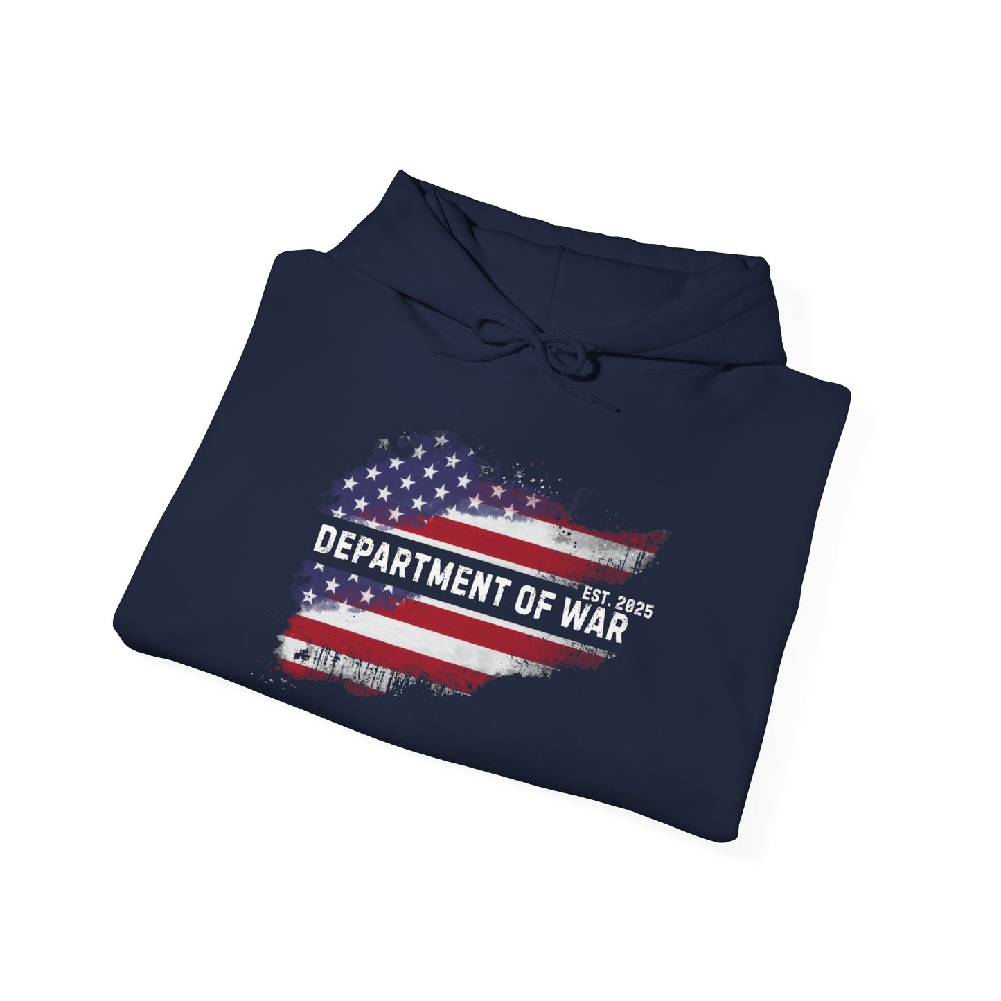 Patriotic Unisex Department of War Hoodie – Est. 2025
