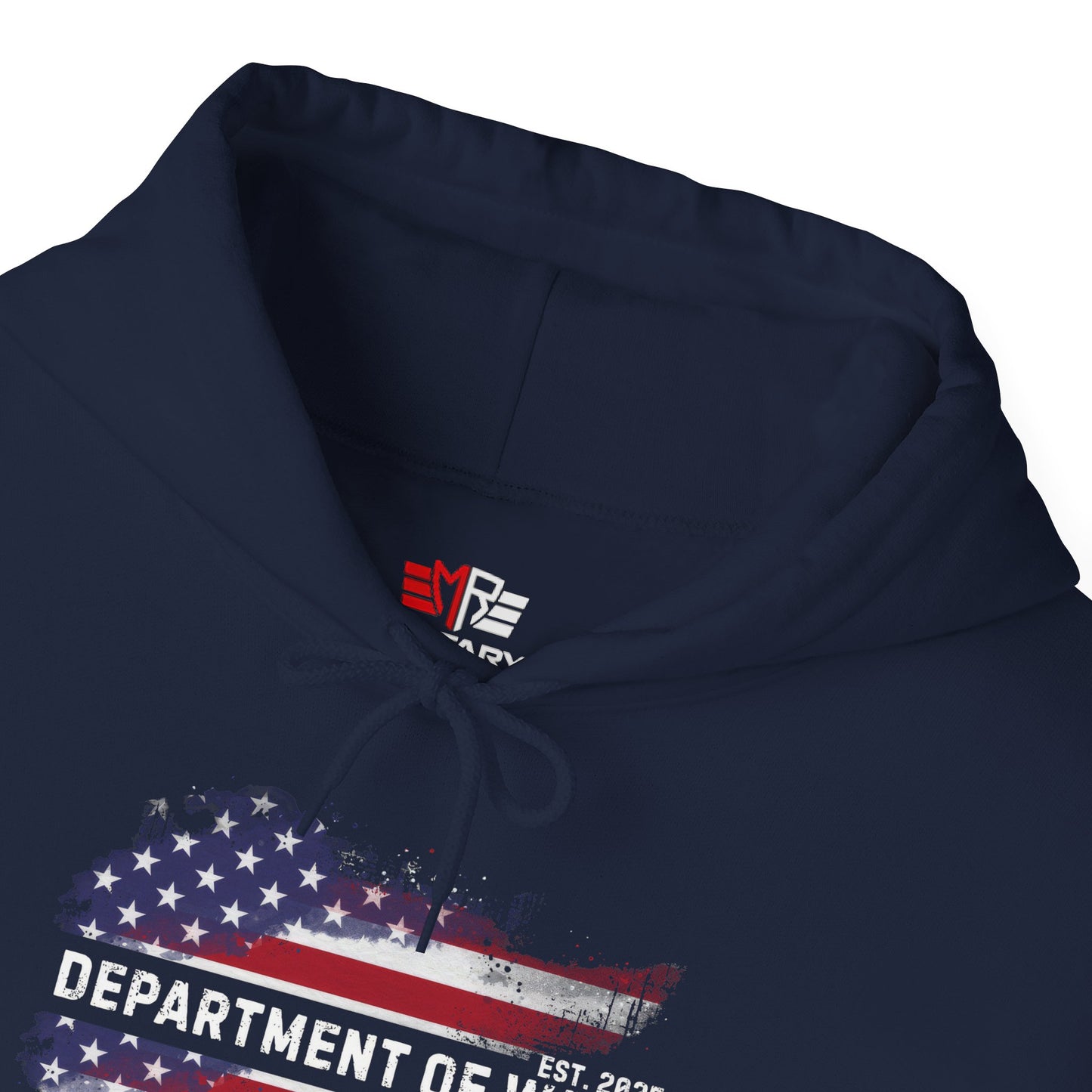 Patriotic Unisex Department of War Hoodie – Est. 2025