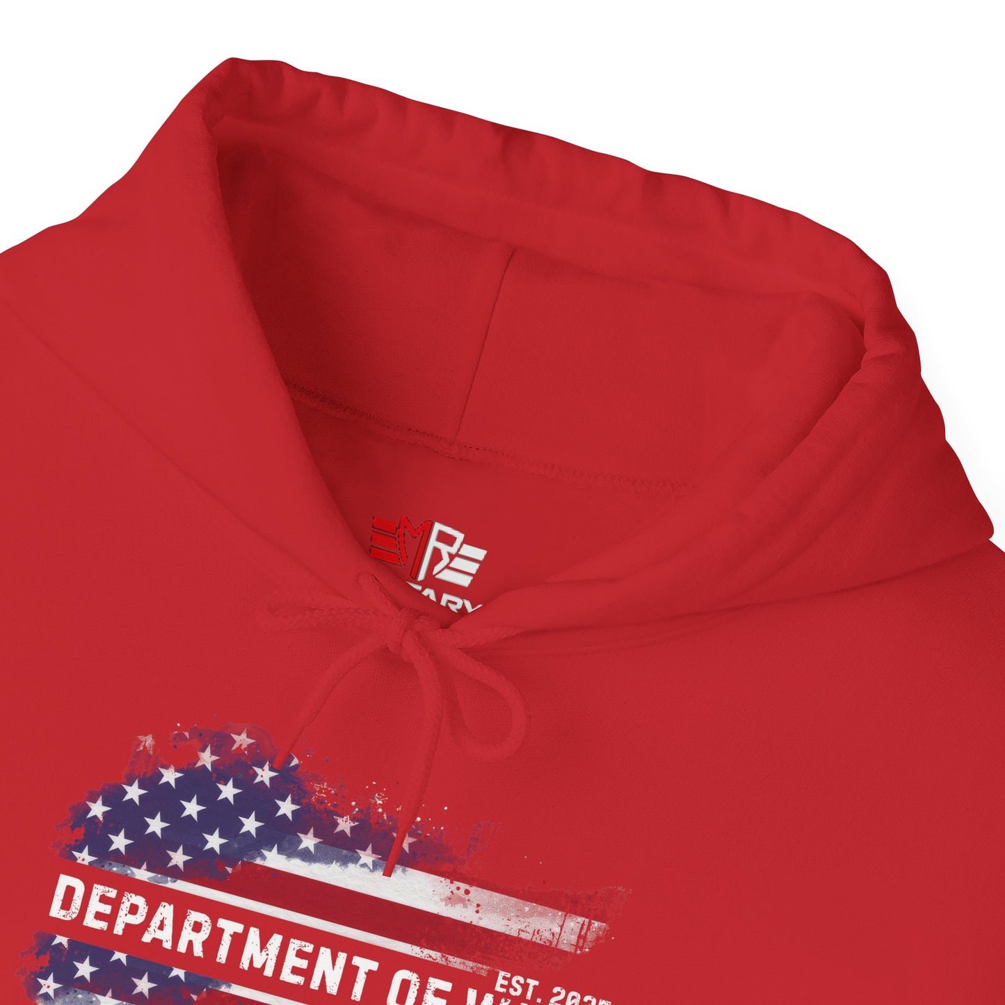 Patriotic Unisex Department of War Hoodie – Est. 2025