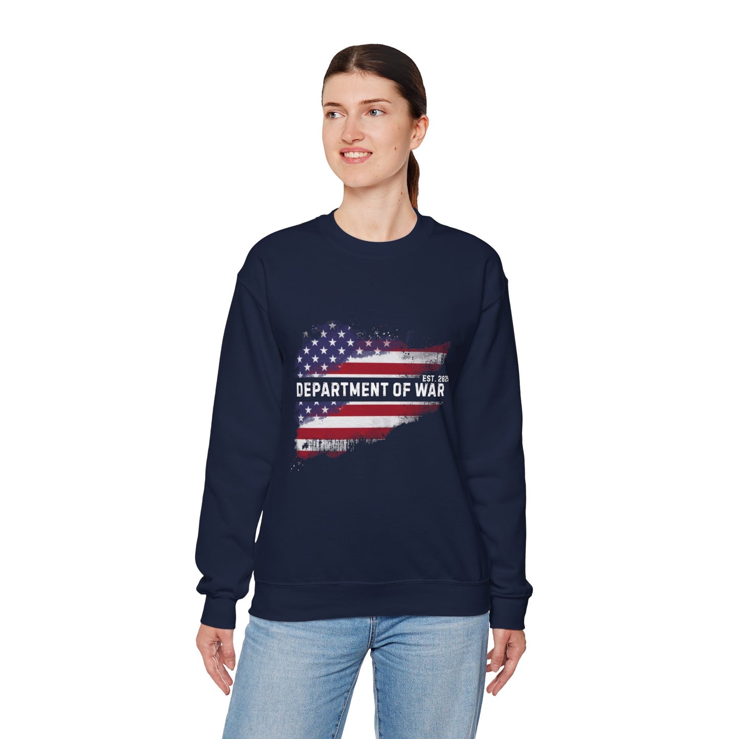 Patriotic Unisex Department of War Long Sleeve Shirt – Est. 2025