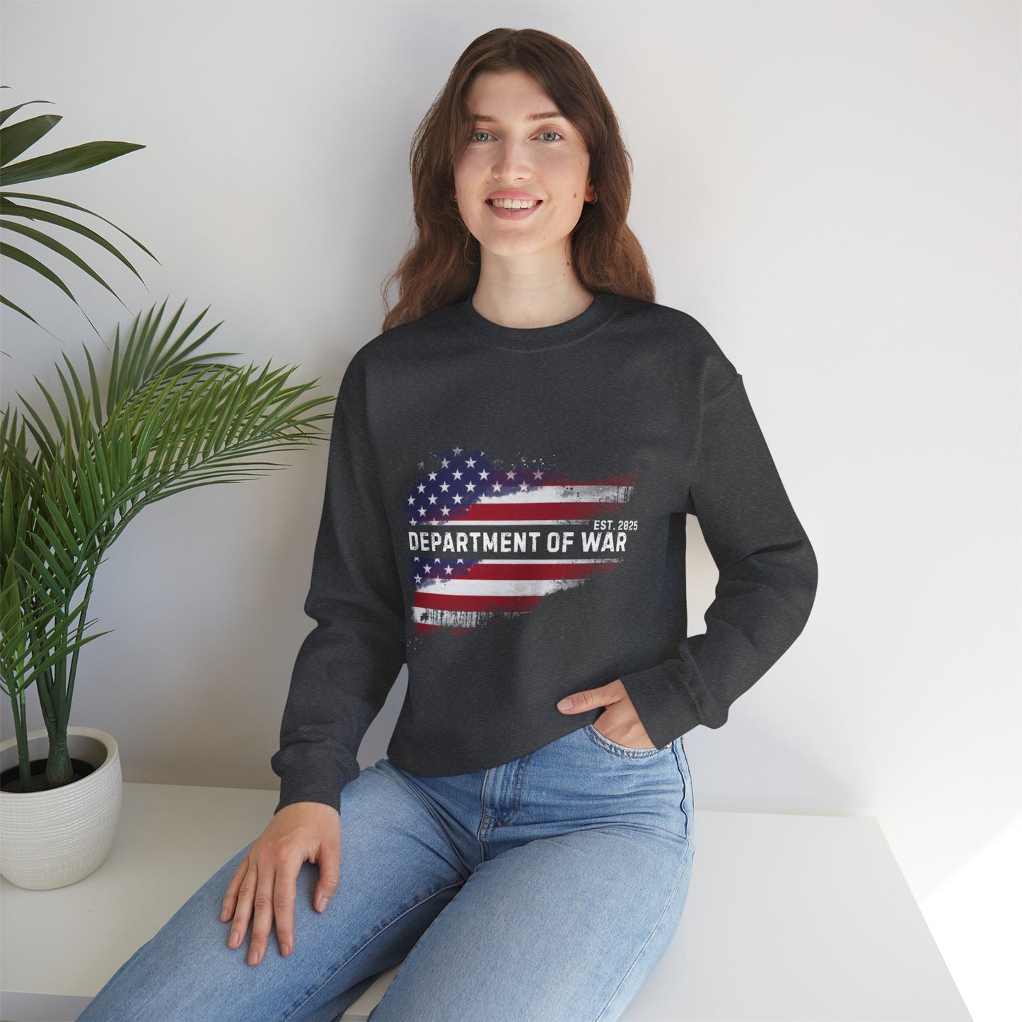 Patriotic Unisex Department of War Long Sleeve Shirt – Est. 2025