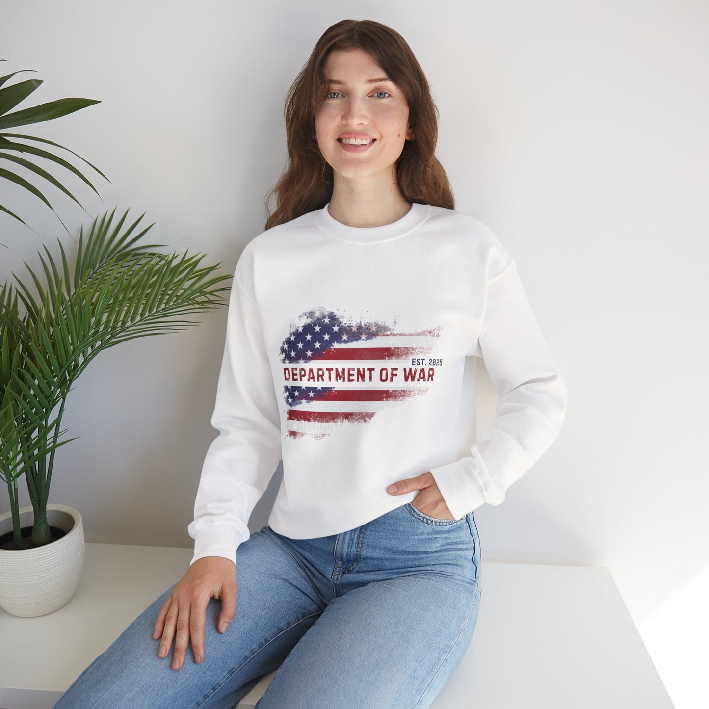Patriotic Unisex Department of War Long Sleeve Shirt – Est. 2025
