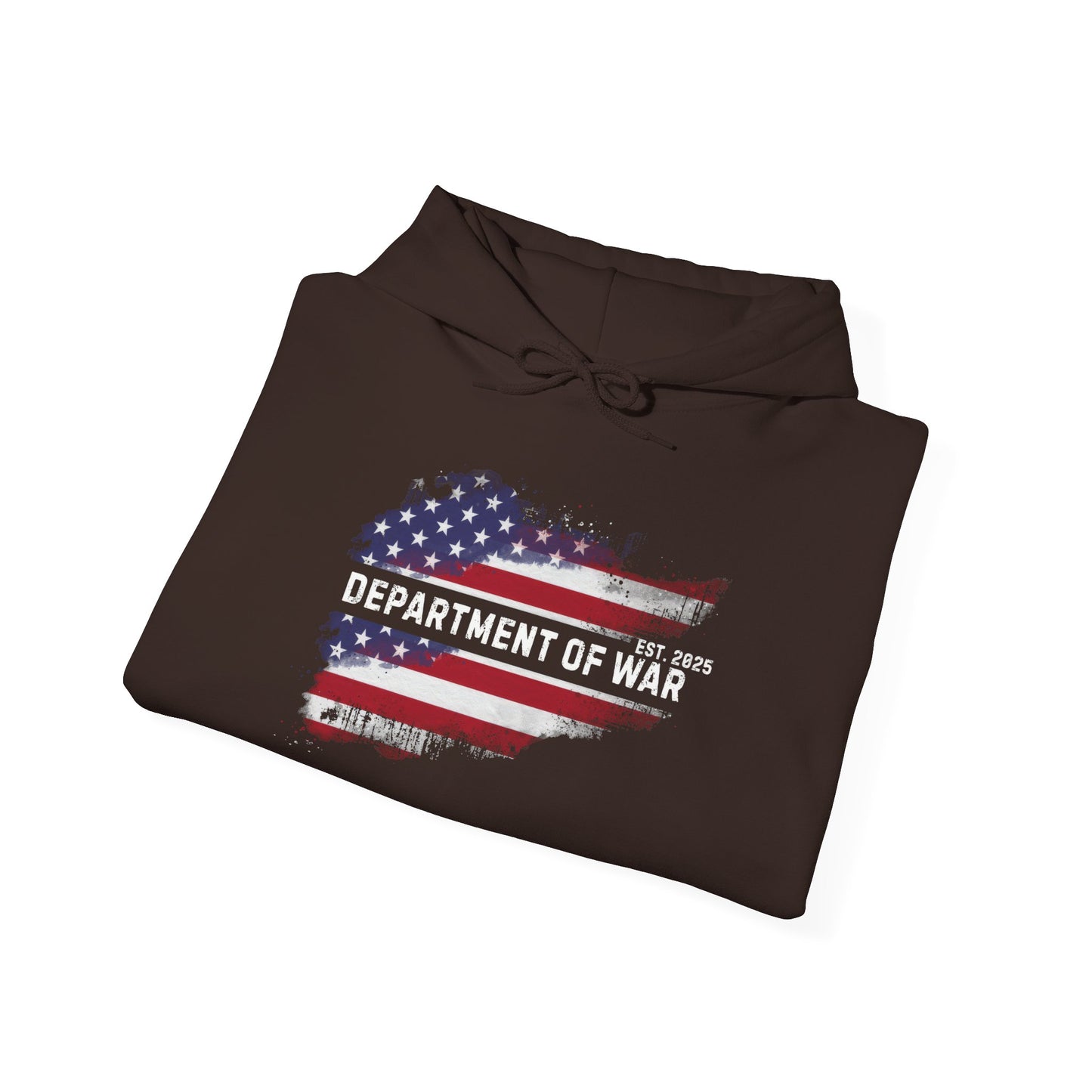 Patriotic Unisex Department of War Hoodie – Est. 2025