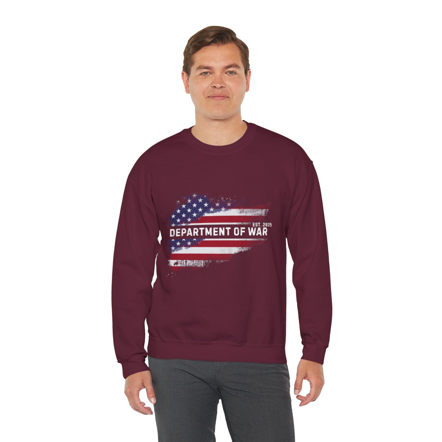 Patriotic Unisex Department of War Long Sleeve Shirt – Est. 2025
