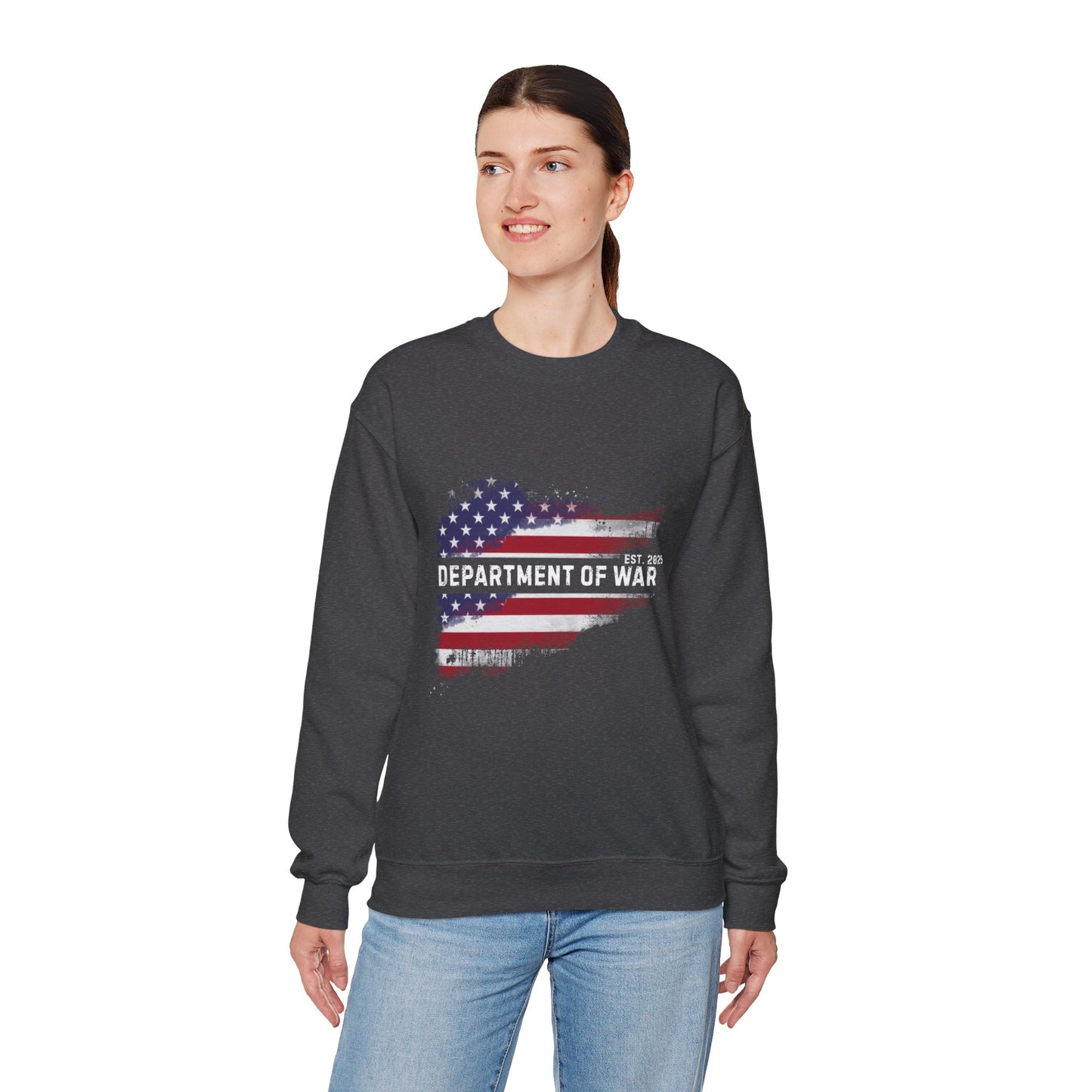Patriotic Unisex Department of War Long Sleeve Shirt – Est. 2025