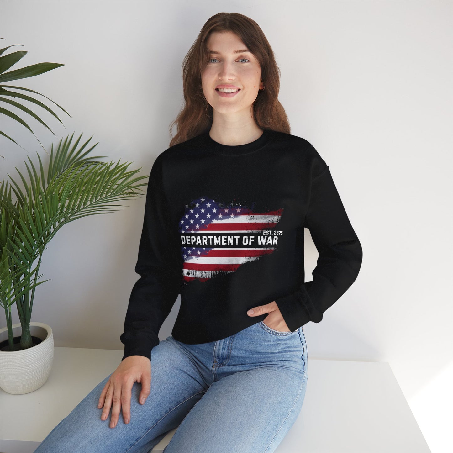 Patriotic Unisex Department of War Long Sleeve Shirt – Est. 2025