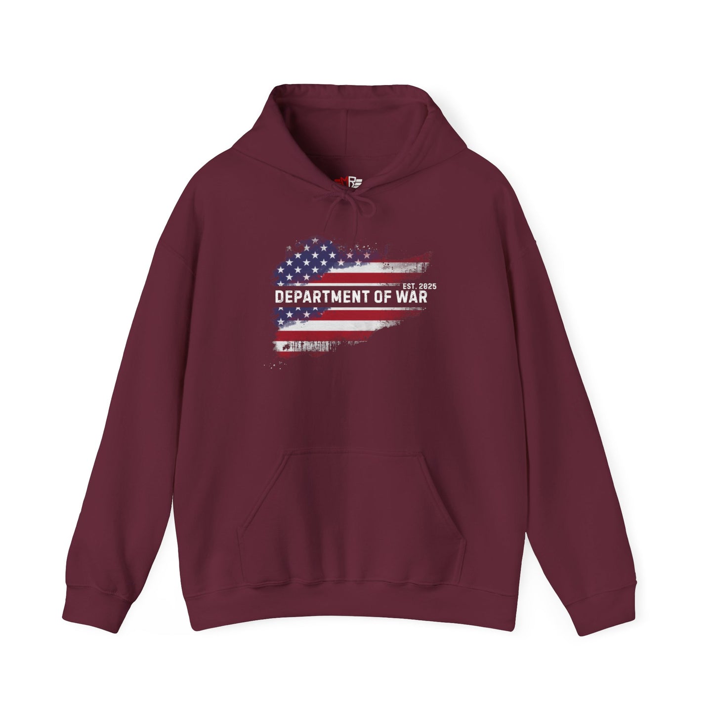 Patriotic Unisex Department of War Hoodie – Est. 2025