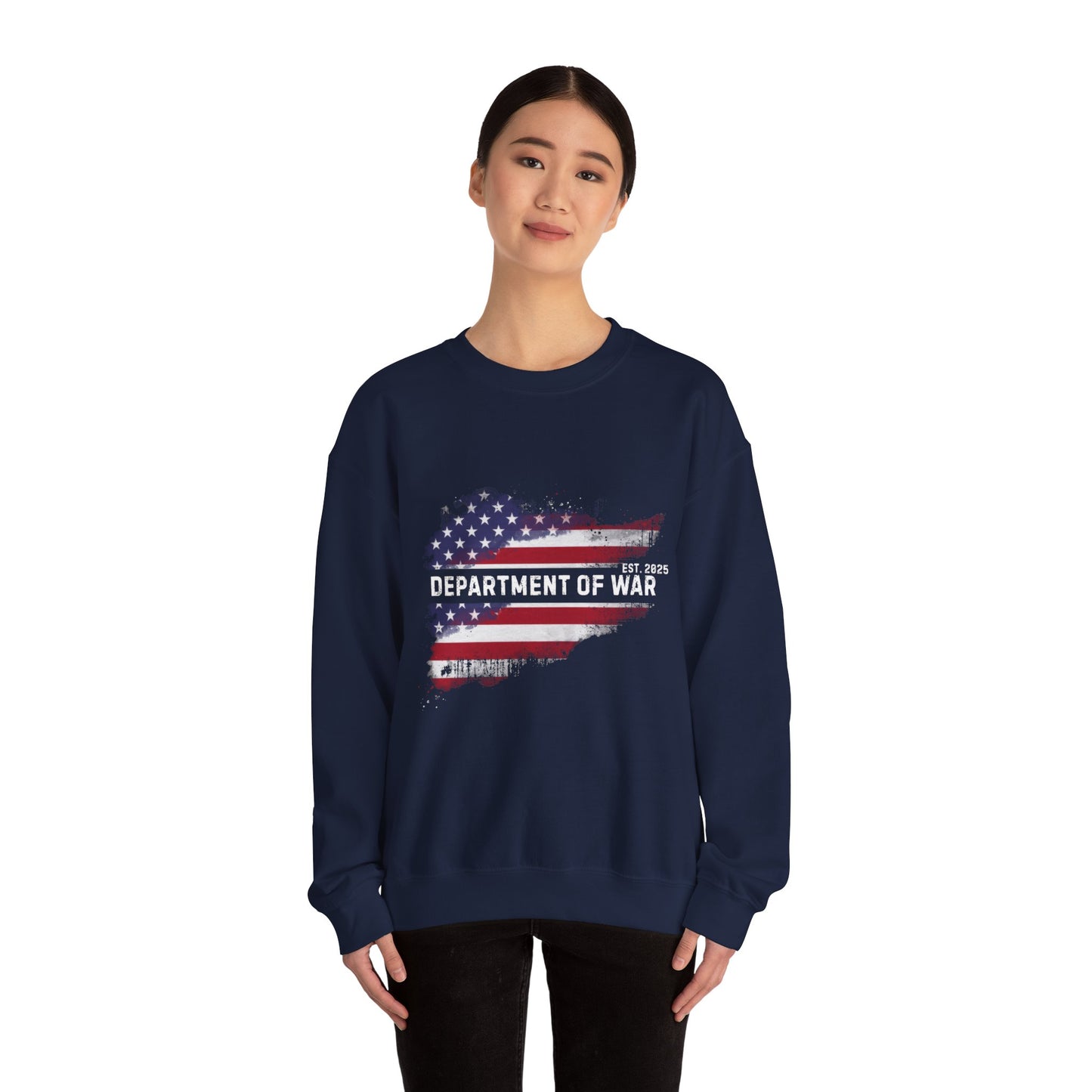 Patriotic Unisex Department of War Long Sleeve Shirt – Est. 2025