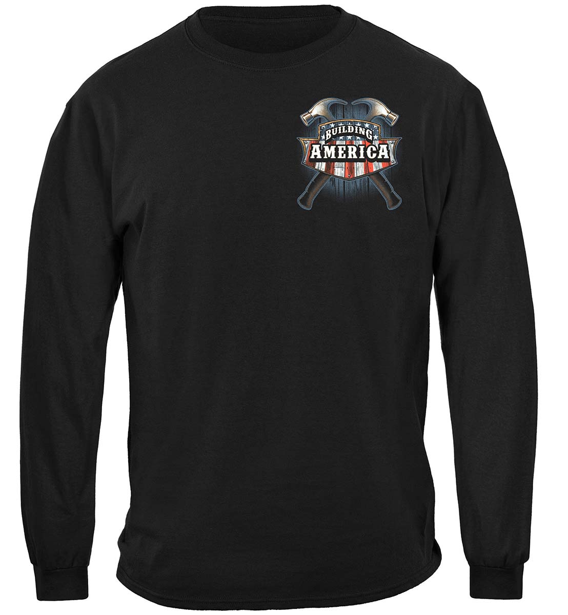 American Carpenter Long Sleeve Shirt - front view