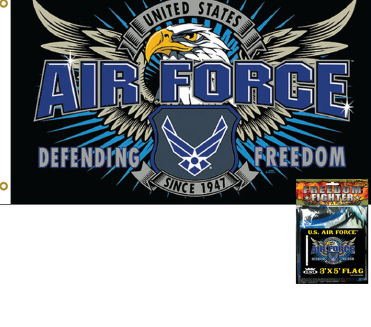 U.S. Air Force Defending Freedom 3' x 5' Polyester Flag