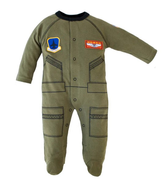 Flight Suite Baby Crawler