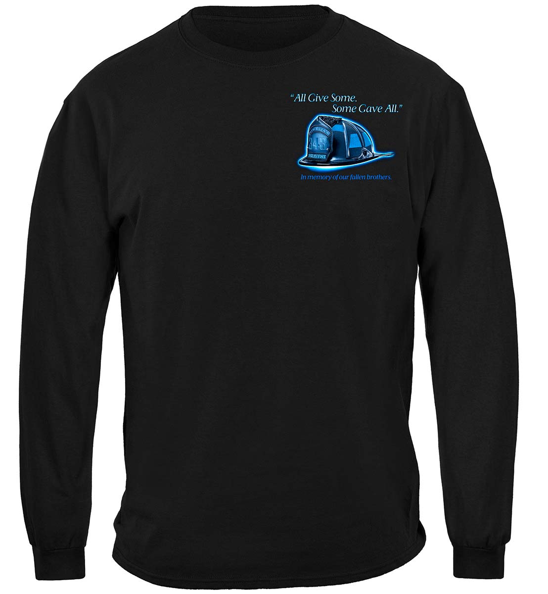 Brotherhood Firefighter Long Sleeve Shirt - front view