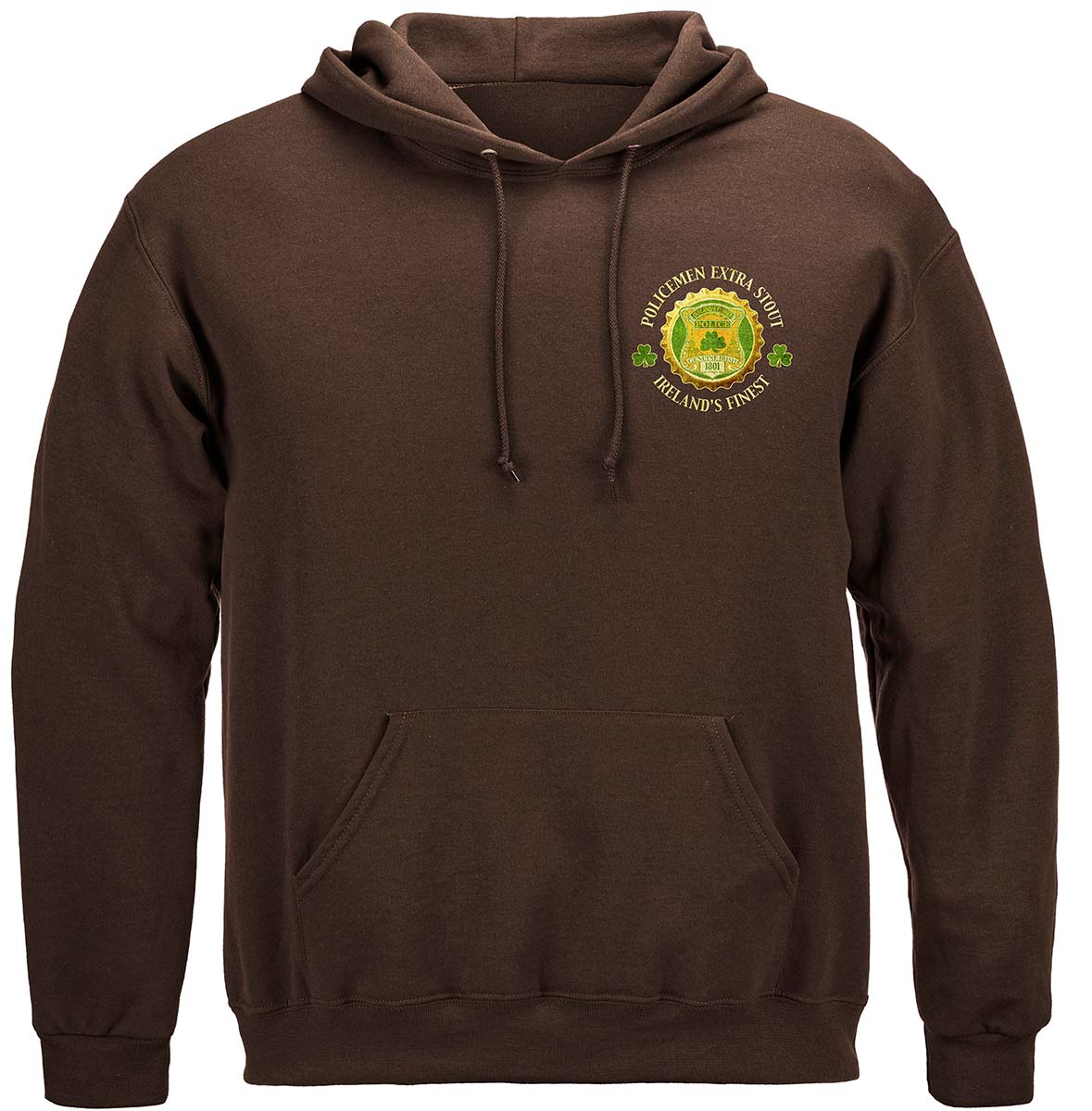Police DL Bottled by Ireland's Finest Hoodie - front view