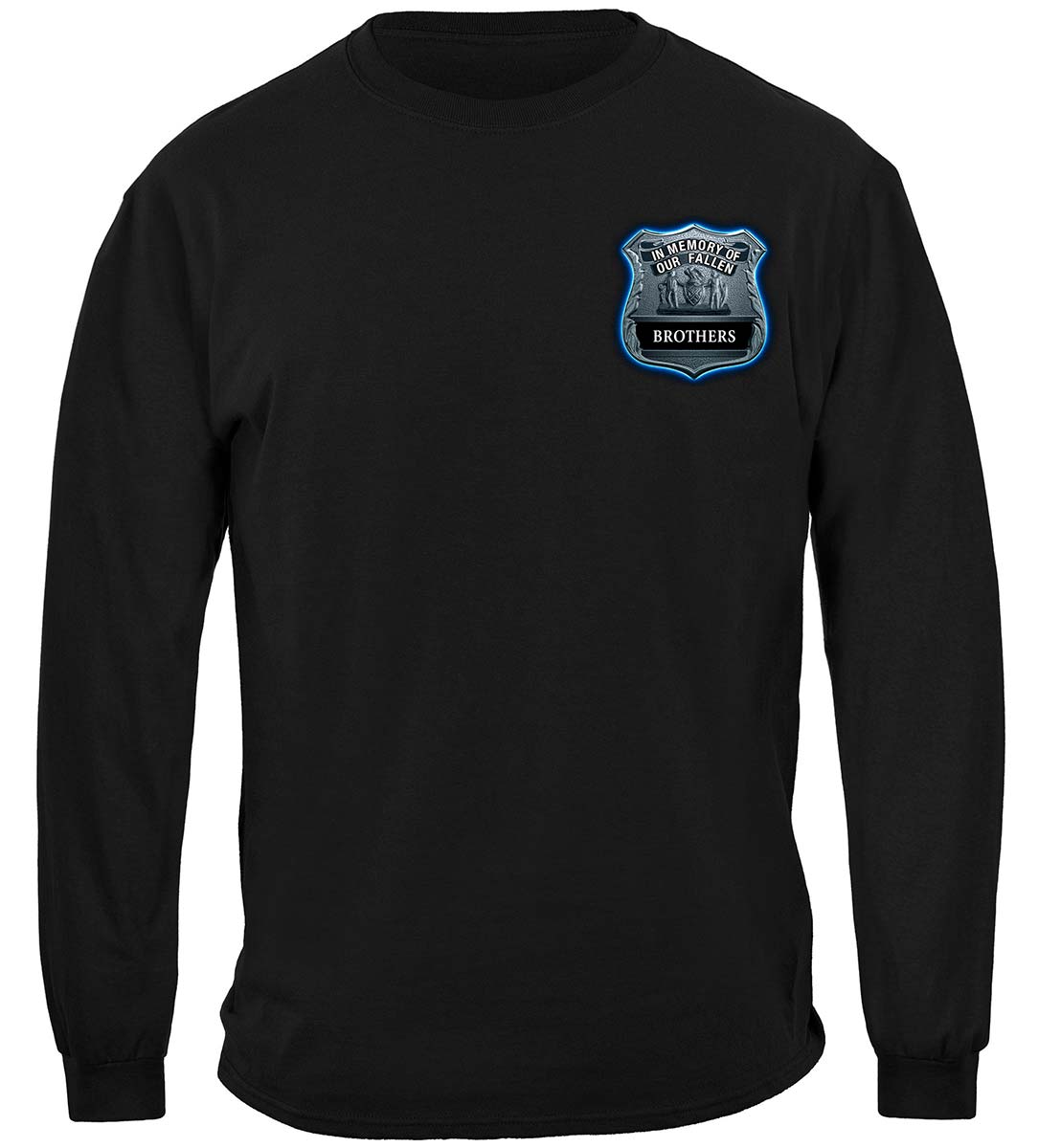 All Gave Some Law Enforcement Long Sleeve Shirt - front view