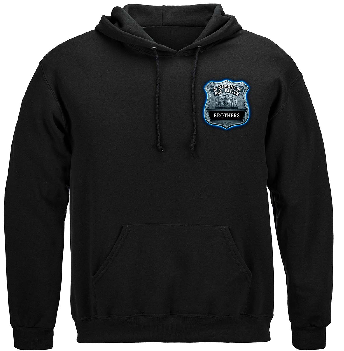 All Gave Some Law Enforcement Hoodie - front view
