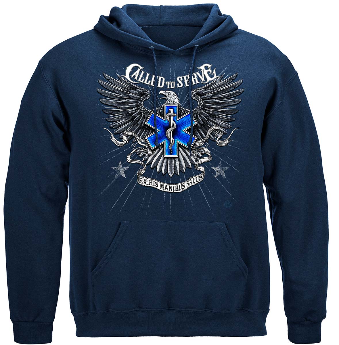 EMS Called to Serve Hoodie - front view
