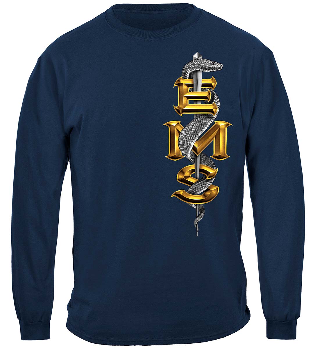 EMS Semper Paratus Long Sleeve Shirt - front view