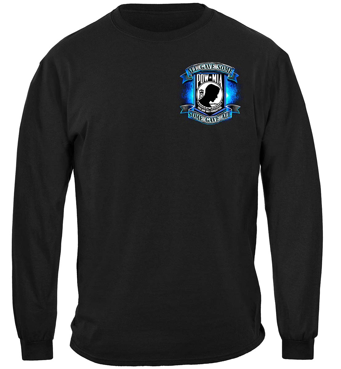 True Hero POW-MIA Long Sleeve Shirt - front view