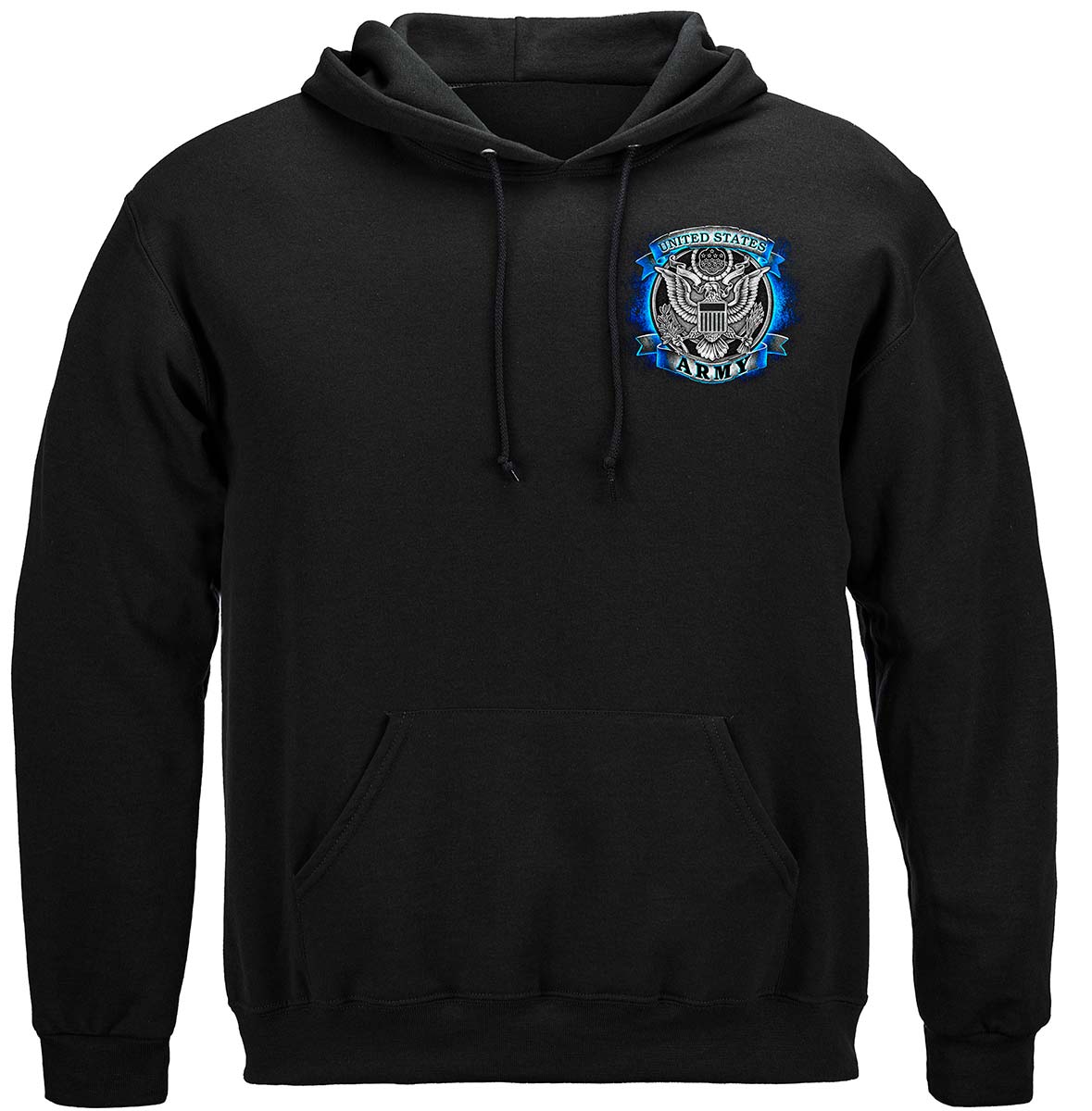 True Heroes Army Hoodie - front view
