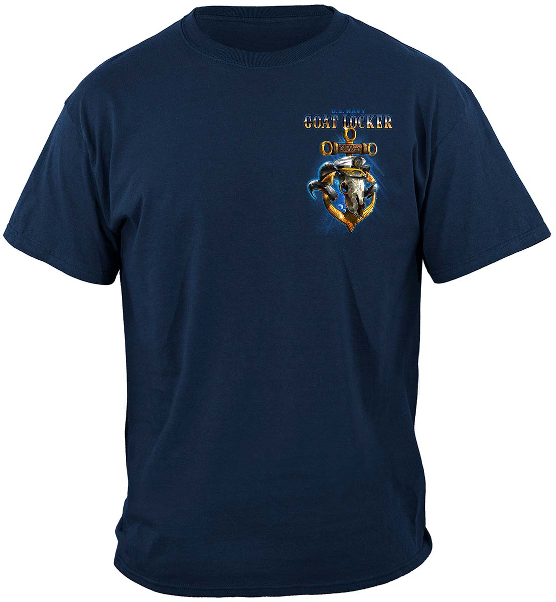 US Navy Goat Locker T-Shirt - front view