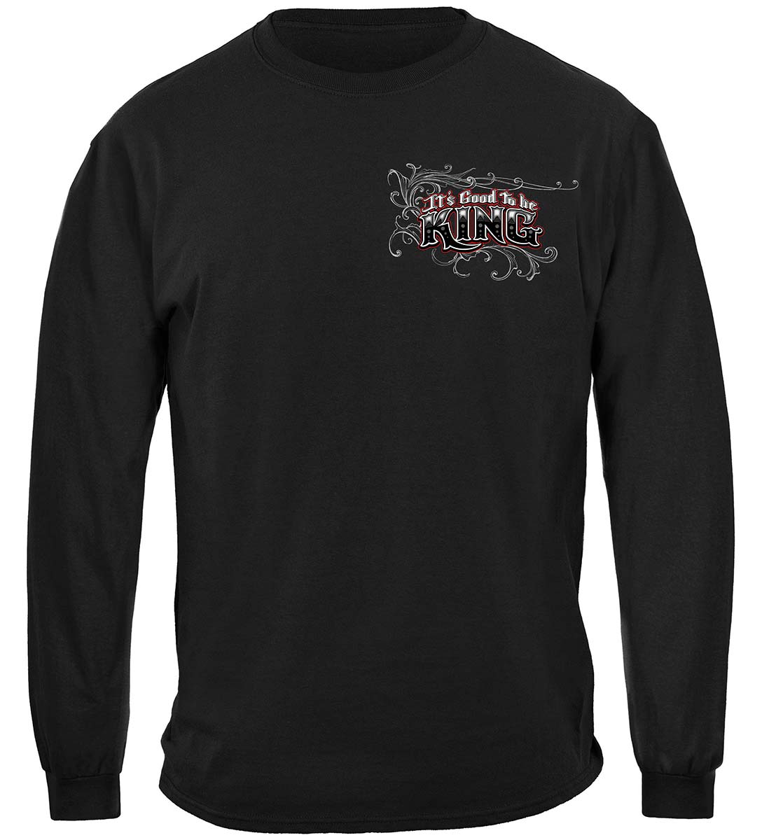 Good to Be King Poker Long Sleeve Shirt - front view