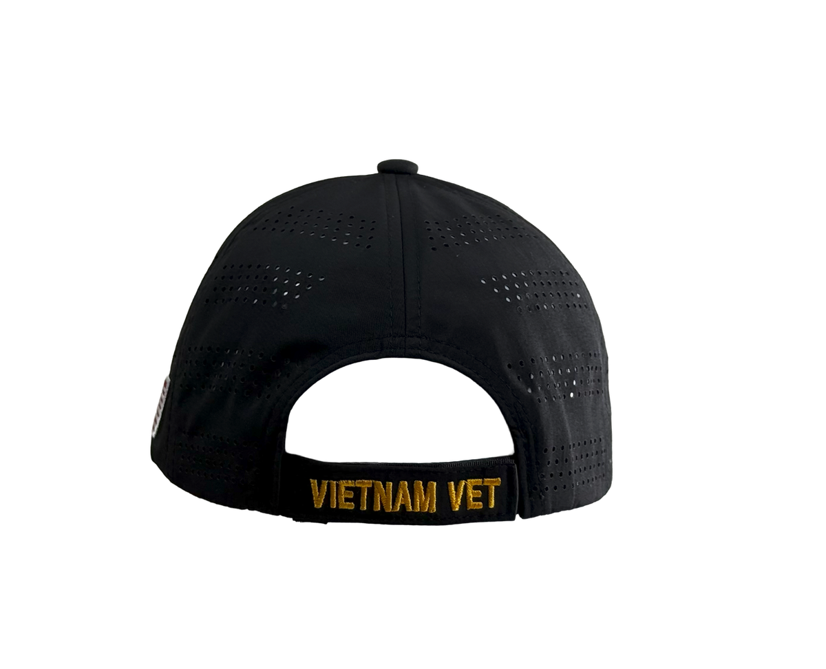 Vietnam Veteran Perforated Rope Detail Hat – view 4