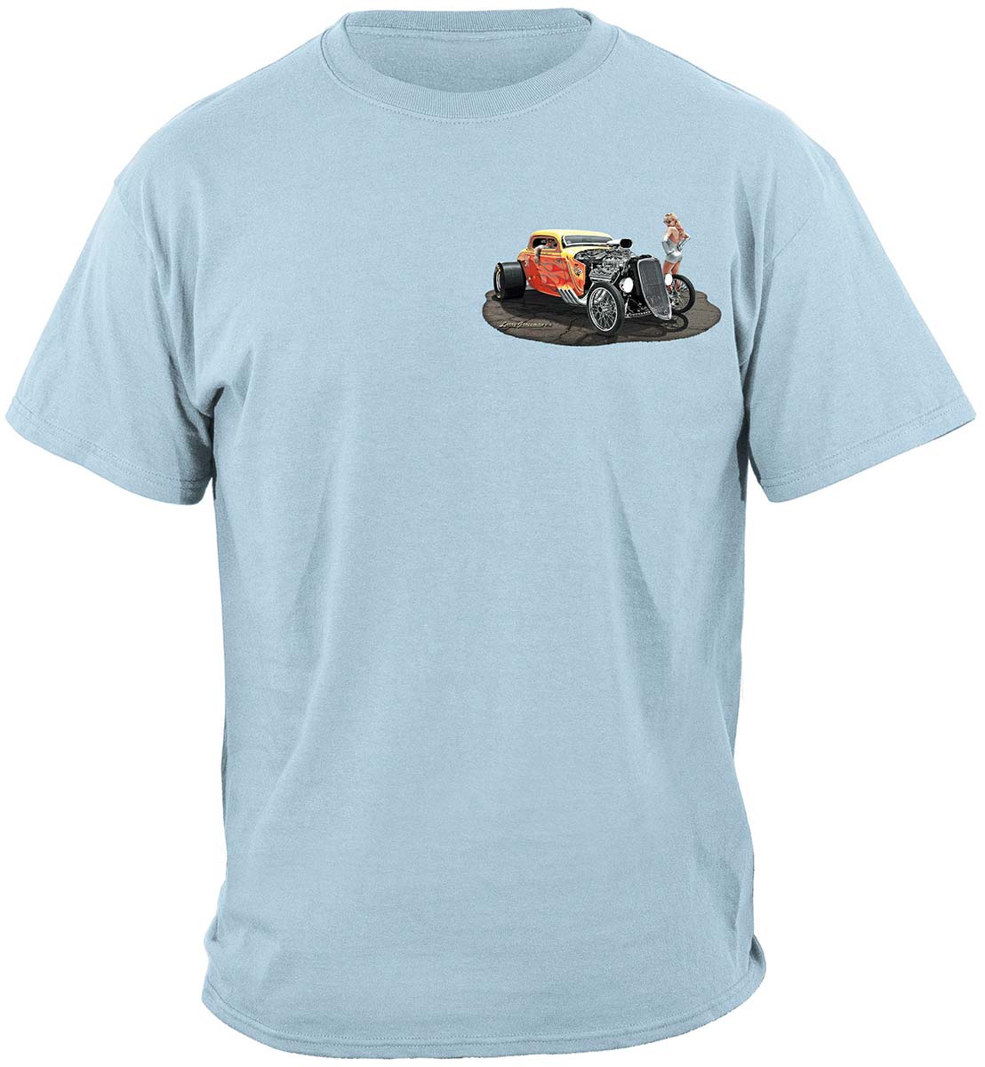 Good to Be Blown Hot Rod T-Shirt - front view