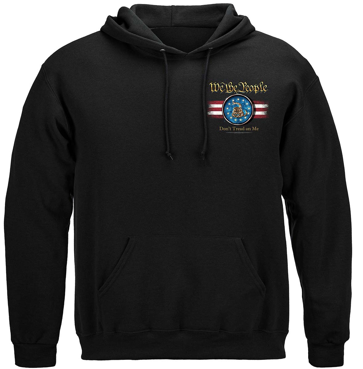 2nd Amendment We the People Thomas Jefferson Hoodie - front view
