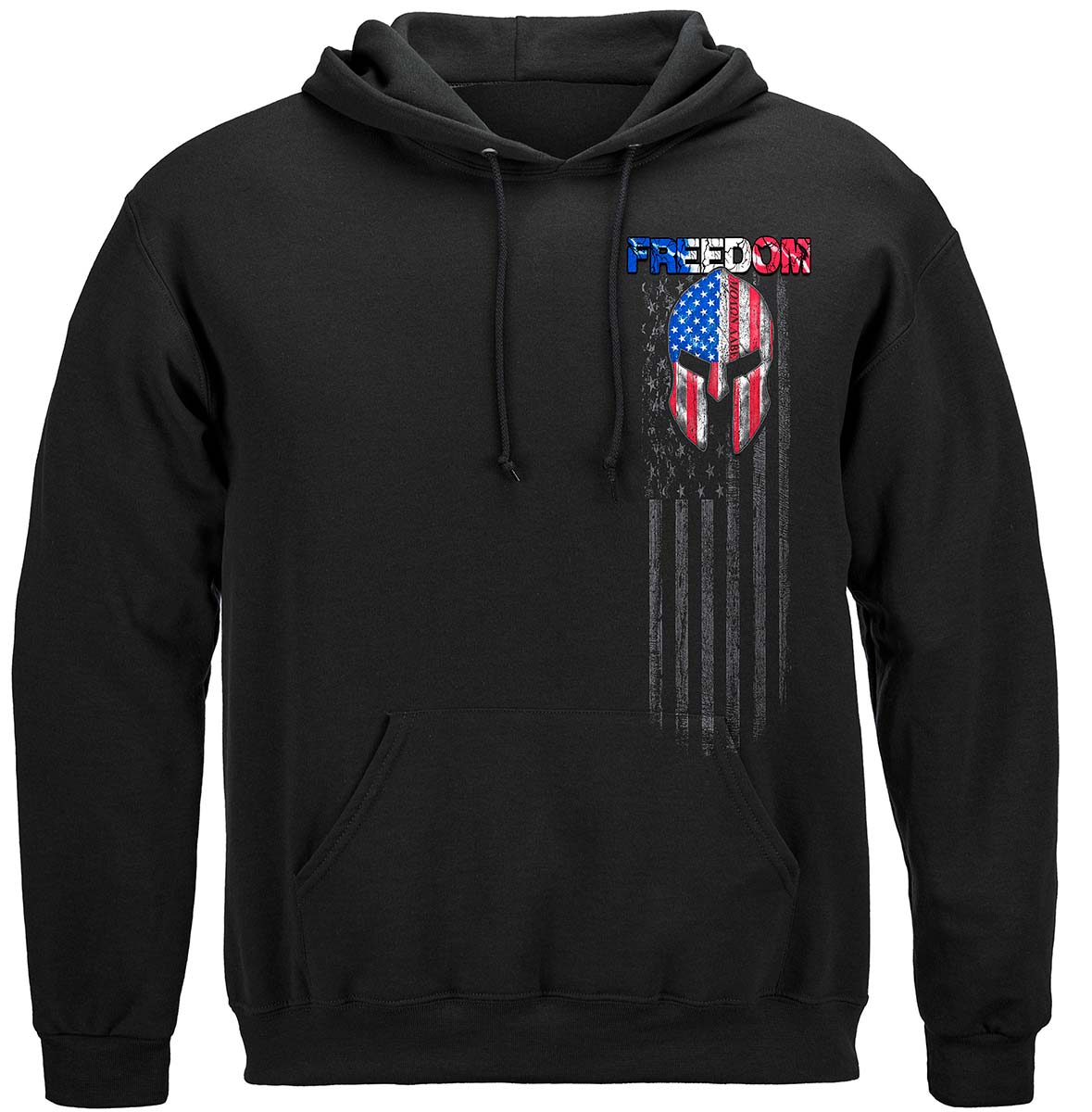 American Flag Freedom Come and Take It Hoodie - front view