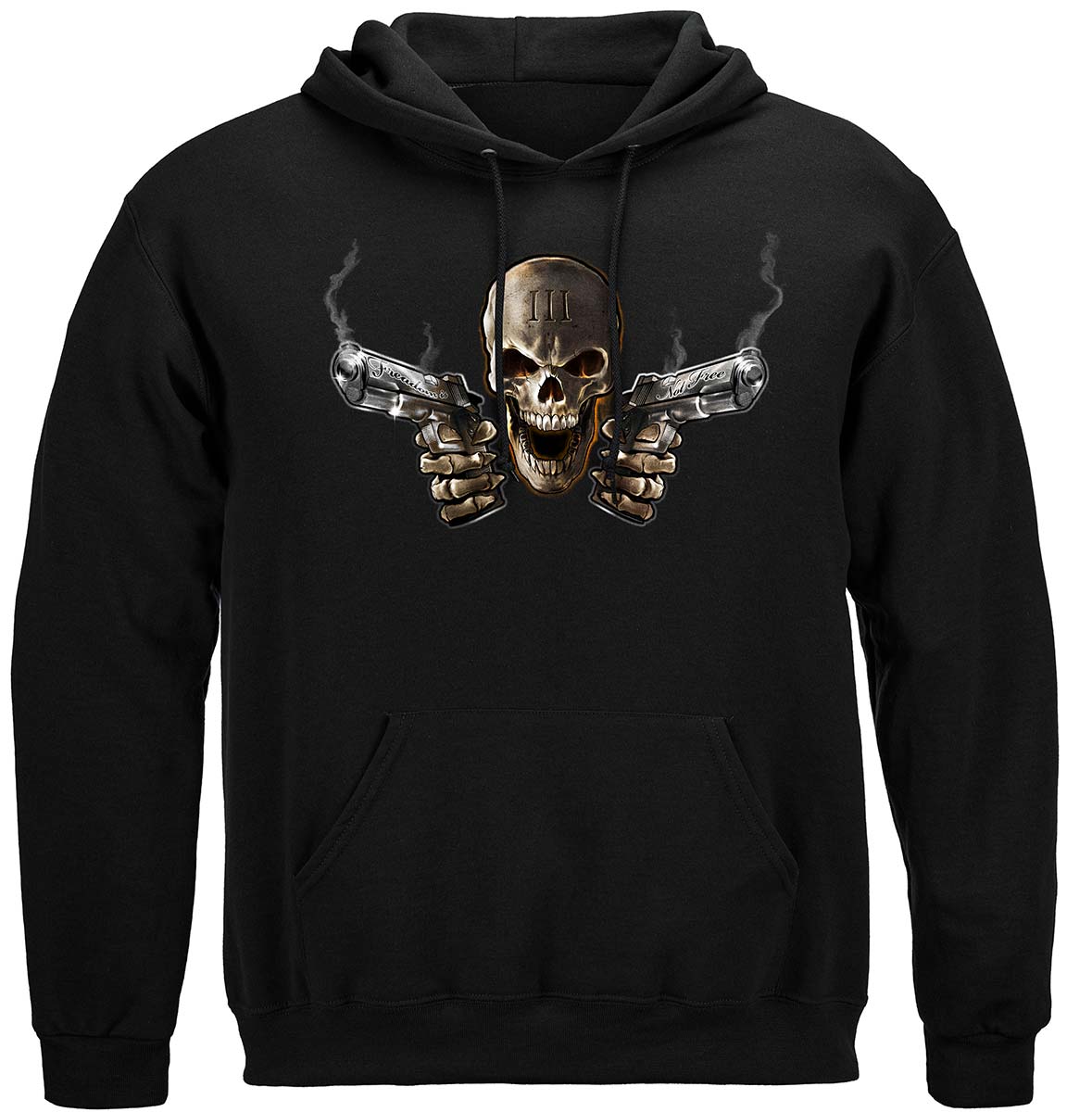2nd Amendment Is My Gun Permit Hoodie - front view