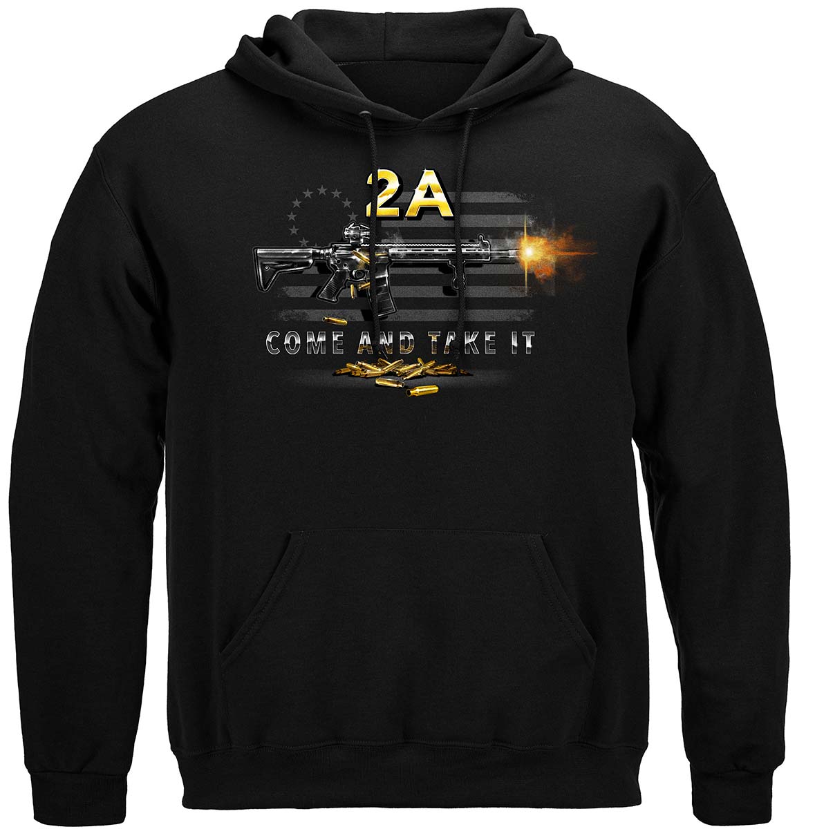 2nd Amendment This We'll Defend Hoodie - front view