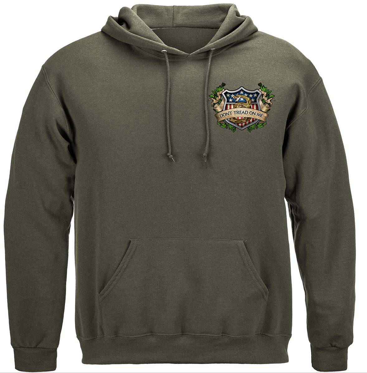 We the People Liberty or Death Fight for Victory Hoodie - front view