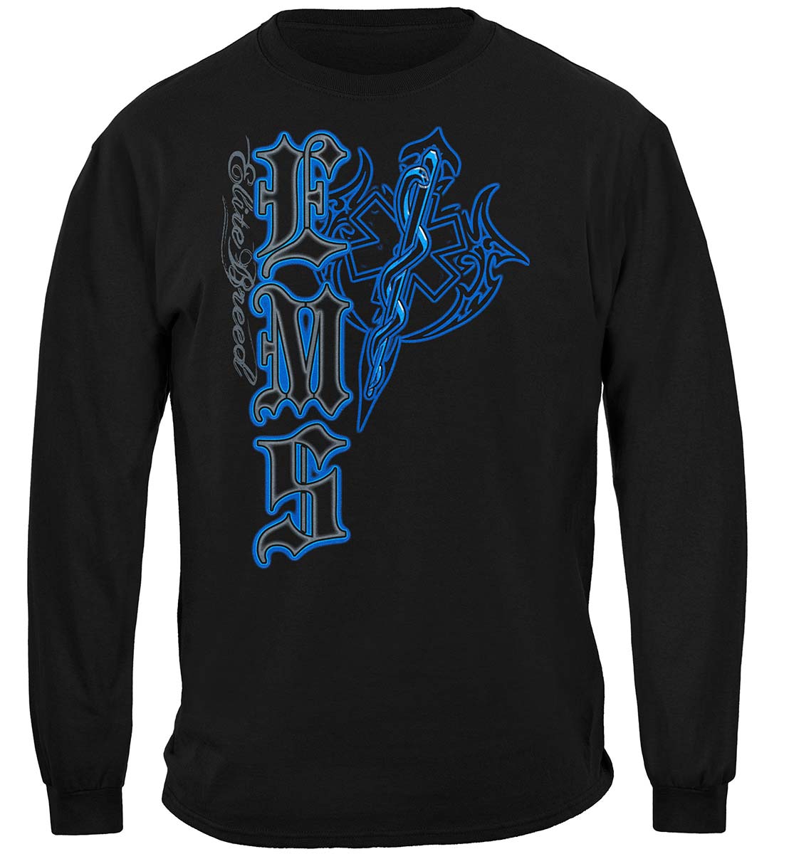 Elite Breed Star of Life Long Sleeve Shirt - front view