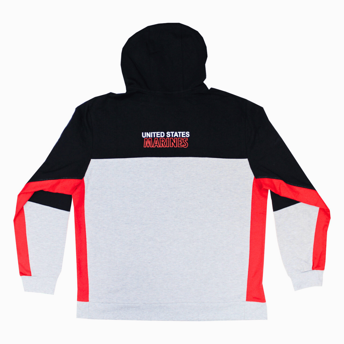 US Marines Color Block Full Zip Hoodie