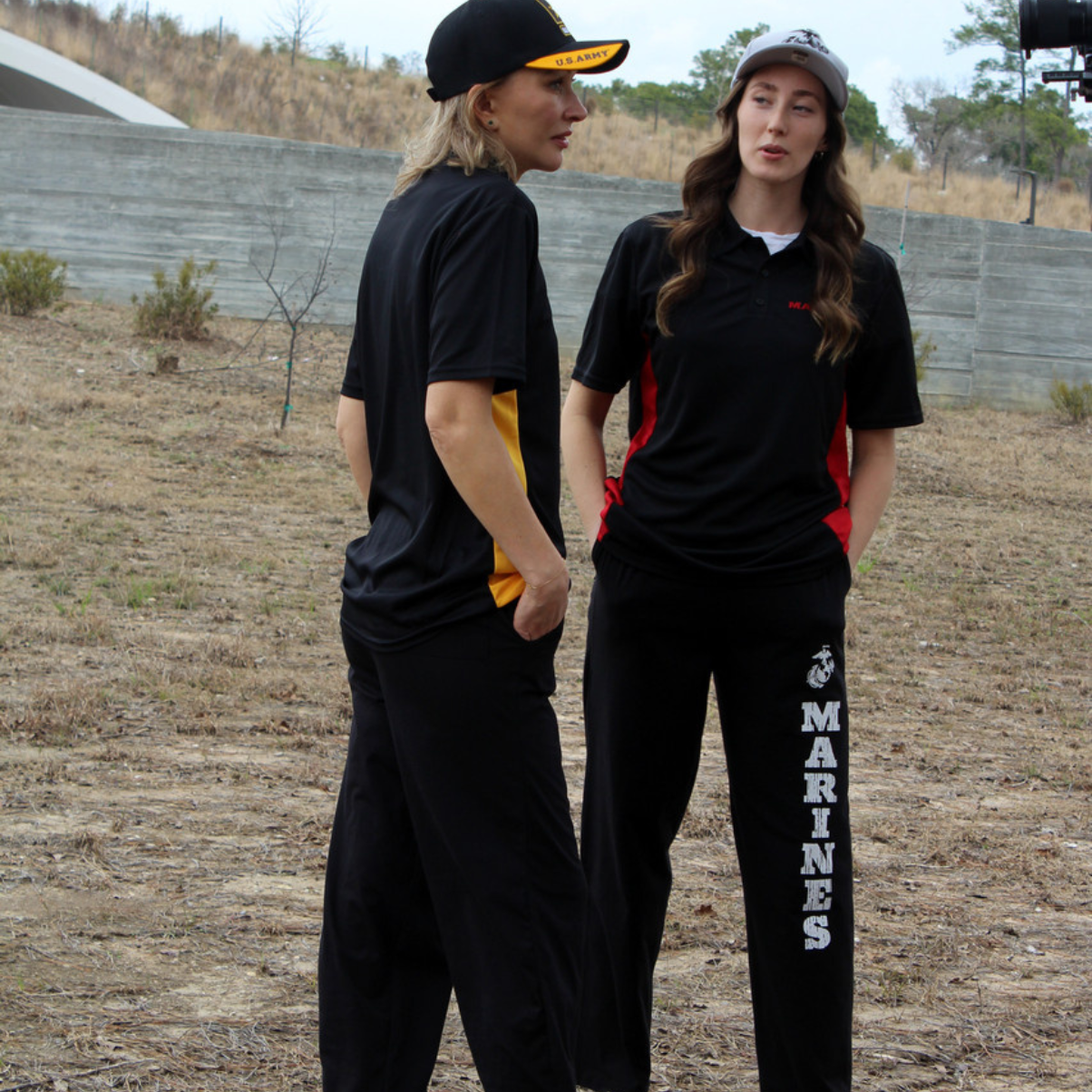 US Marines Unisex Black Lounge Pants Imported