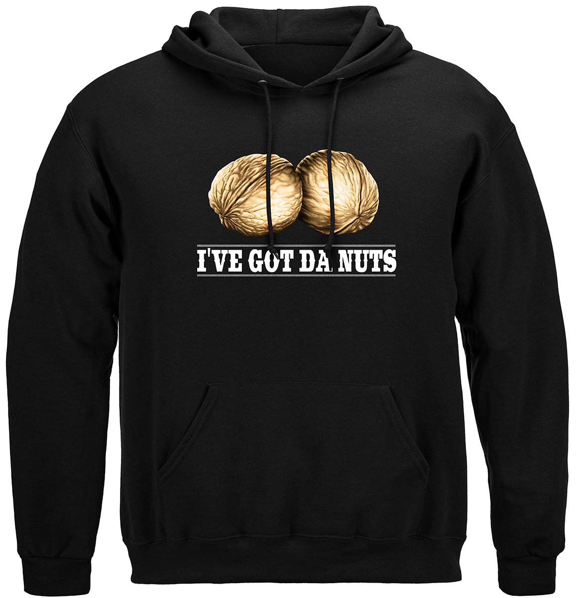The Nutz Poker Hoodie - front view