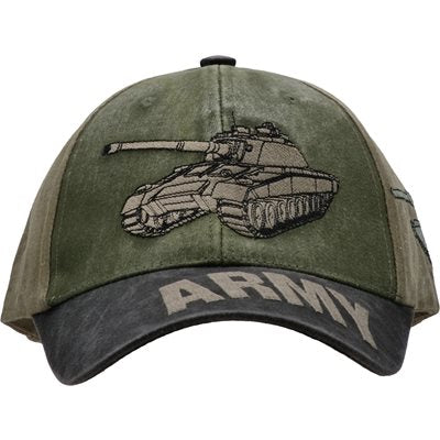Army Tank Blueprint Cap – Olive and Black