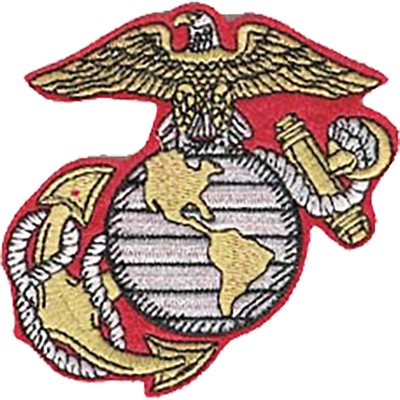 Globe and Anchor Patch – 3 Inch