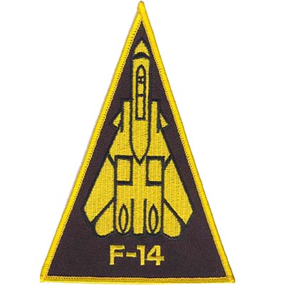 F-14 Triangle Patch – 6.25 Inch