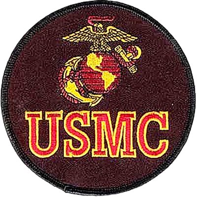 USMC Logo Patch – 4 Inch