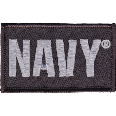 Eagle Crest Navy Black Hook & Loop Patch