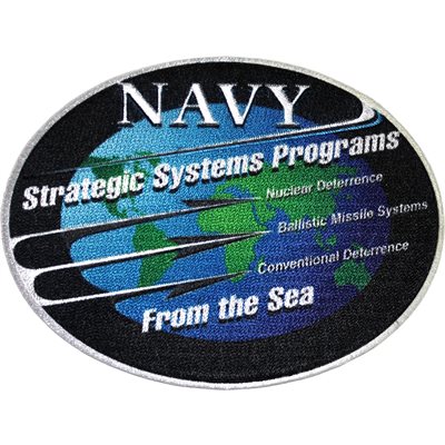 Navy Strategic Systems Programs Patch – 3 × 4 Inch