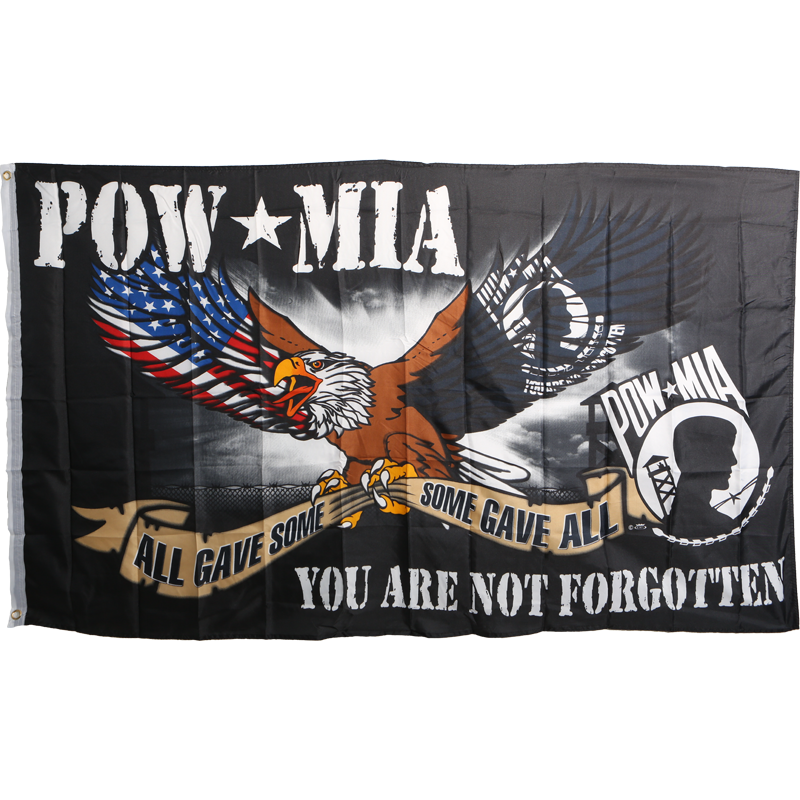 POW/MIA Patriotic Military Remembrance Flag – view 1