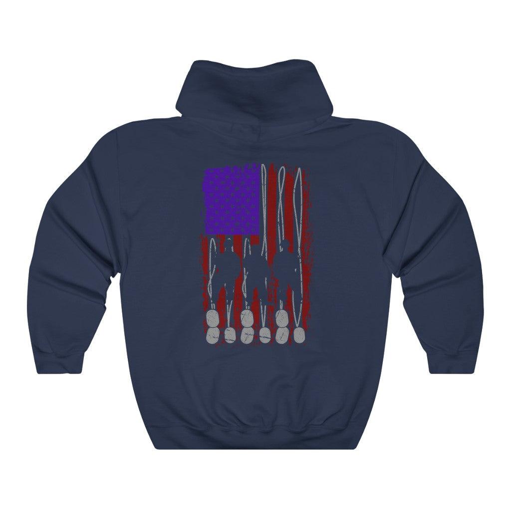 Remember America's Heroes Hoodie - Military Republic