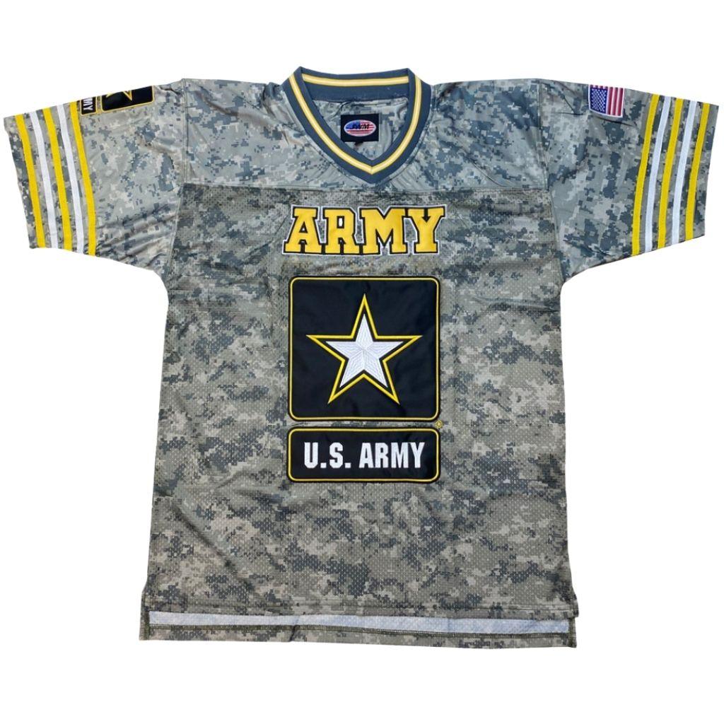 Army Camo Football Jersey – Military Republic