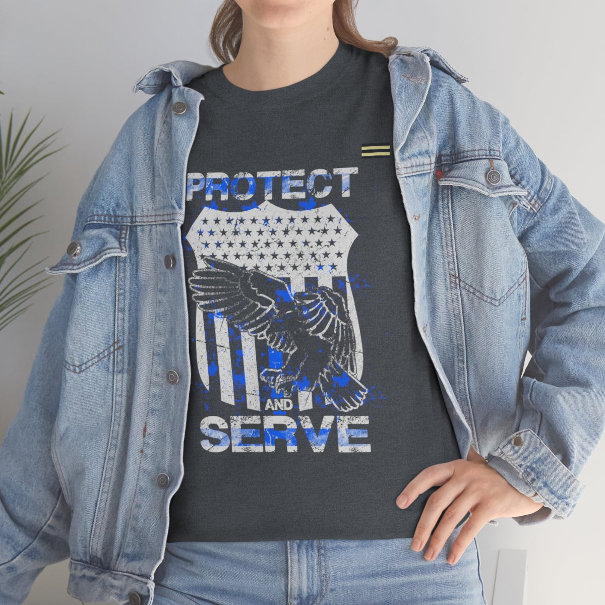 Protect and Serve Law Enforcement T-shirt