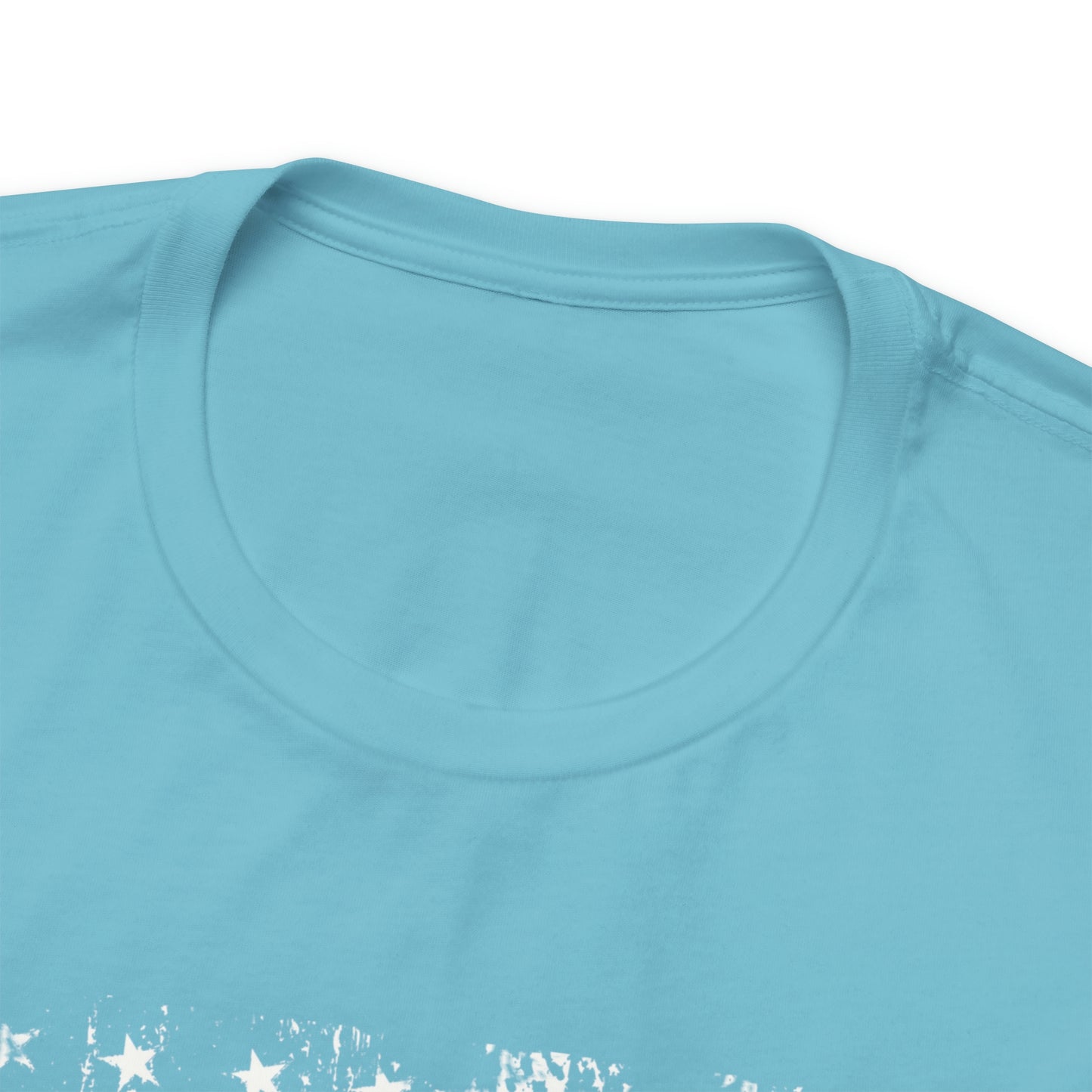 Nurse Calligraphy with Distressed Flag Design Nurse T-shirt