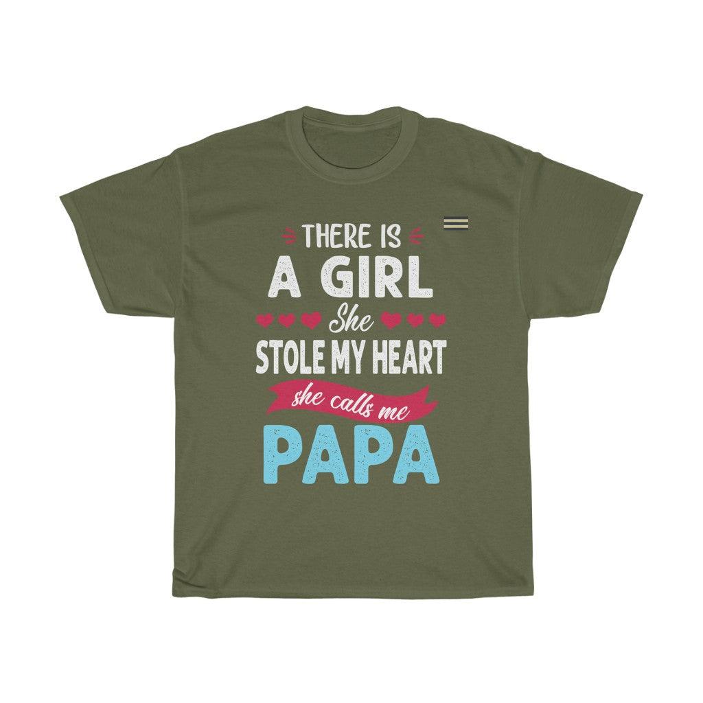 She Calls Me Papa - Men's T-shirt - Military Republic