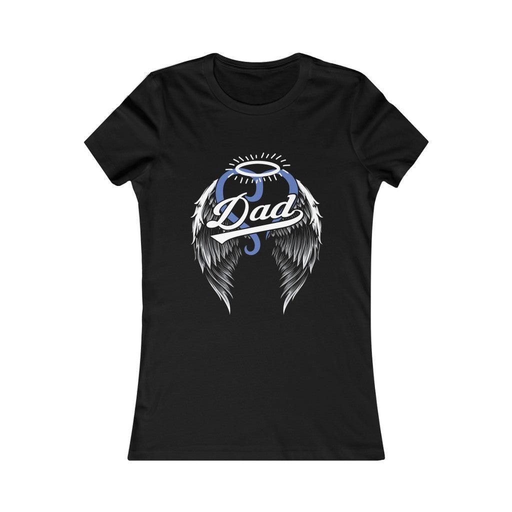 My Guardian Angel Dad Women's T-shirt - Military Republic