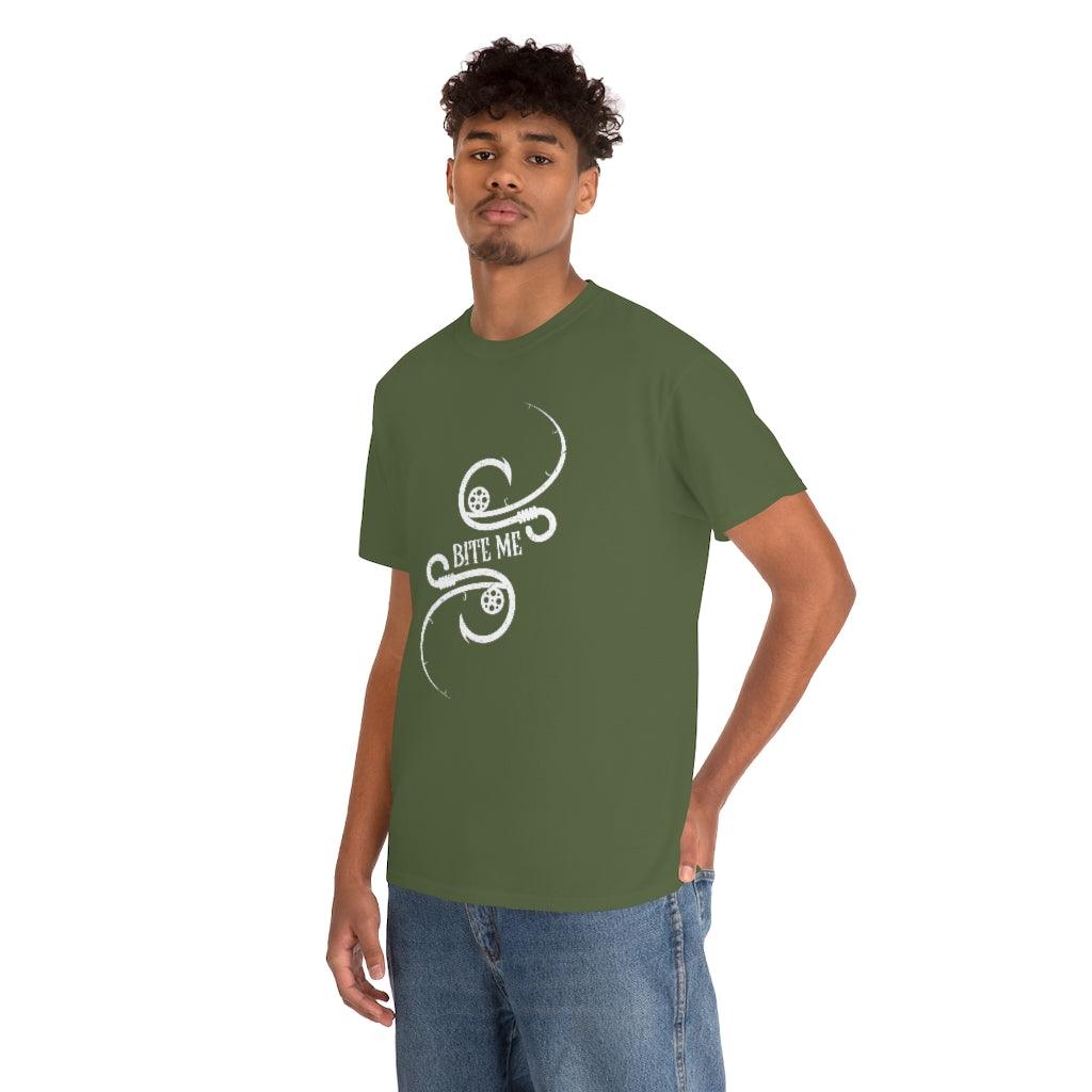 Bite Me Fishing T-shirt - Military Republic